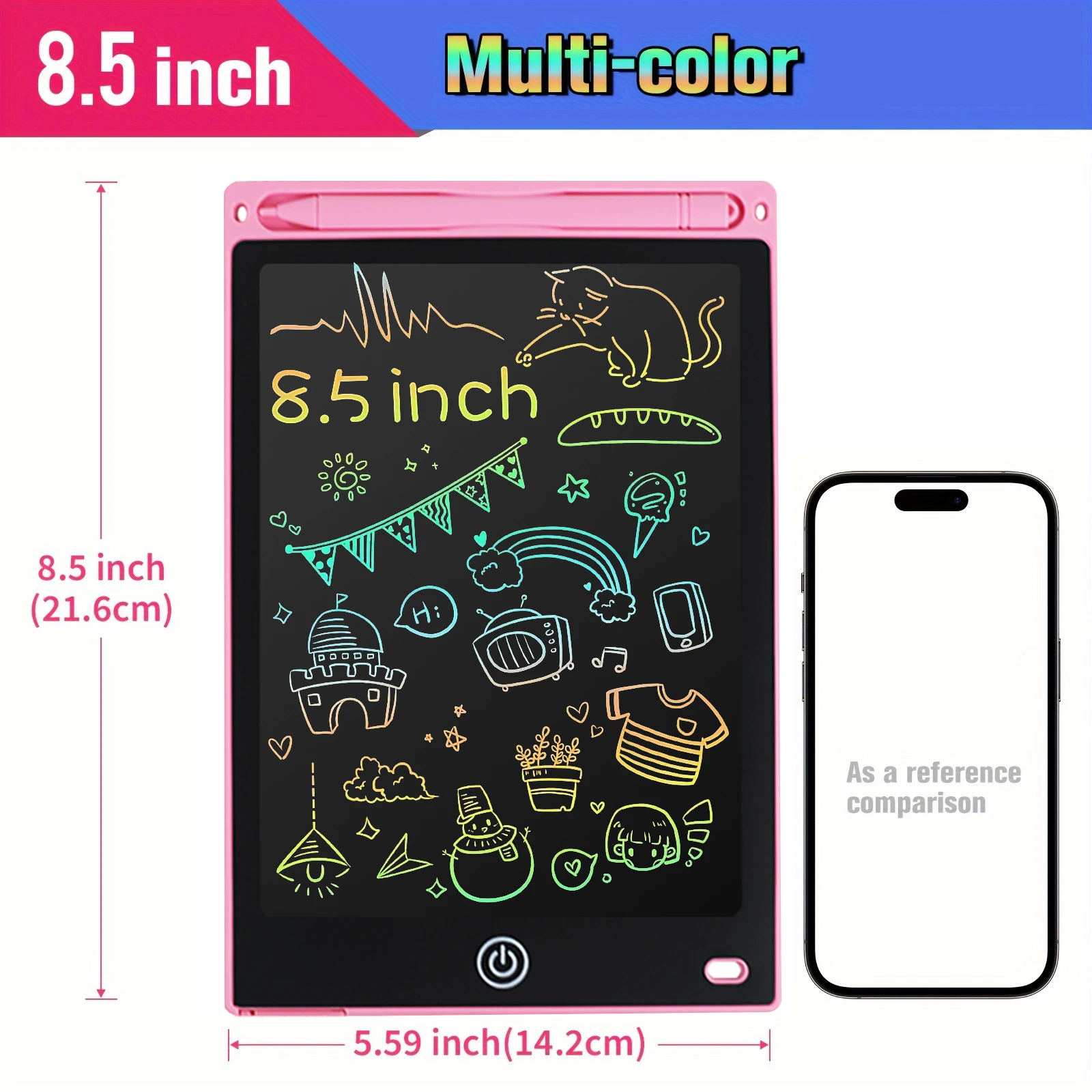 Interactive LCD Writing Tablet for Kids - Educational Montessori Toy and Creative Gift