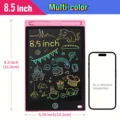 8.5 inch pink