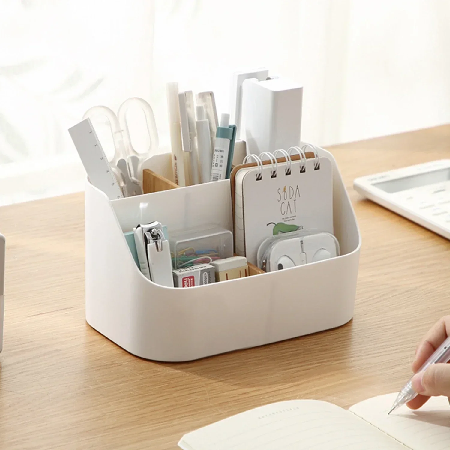 Large Capacity Cosmetic Storage Box Makeup Drawer Organizer Jewelry Nail Polish Makeup Container Desktop Sundries Storage Box