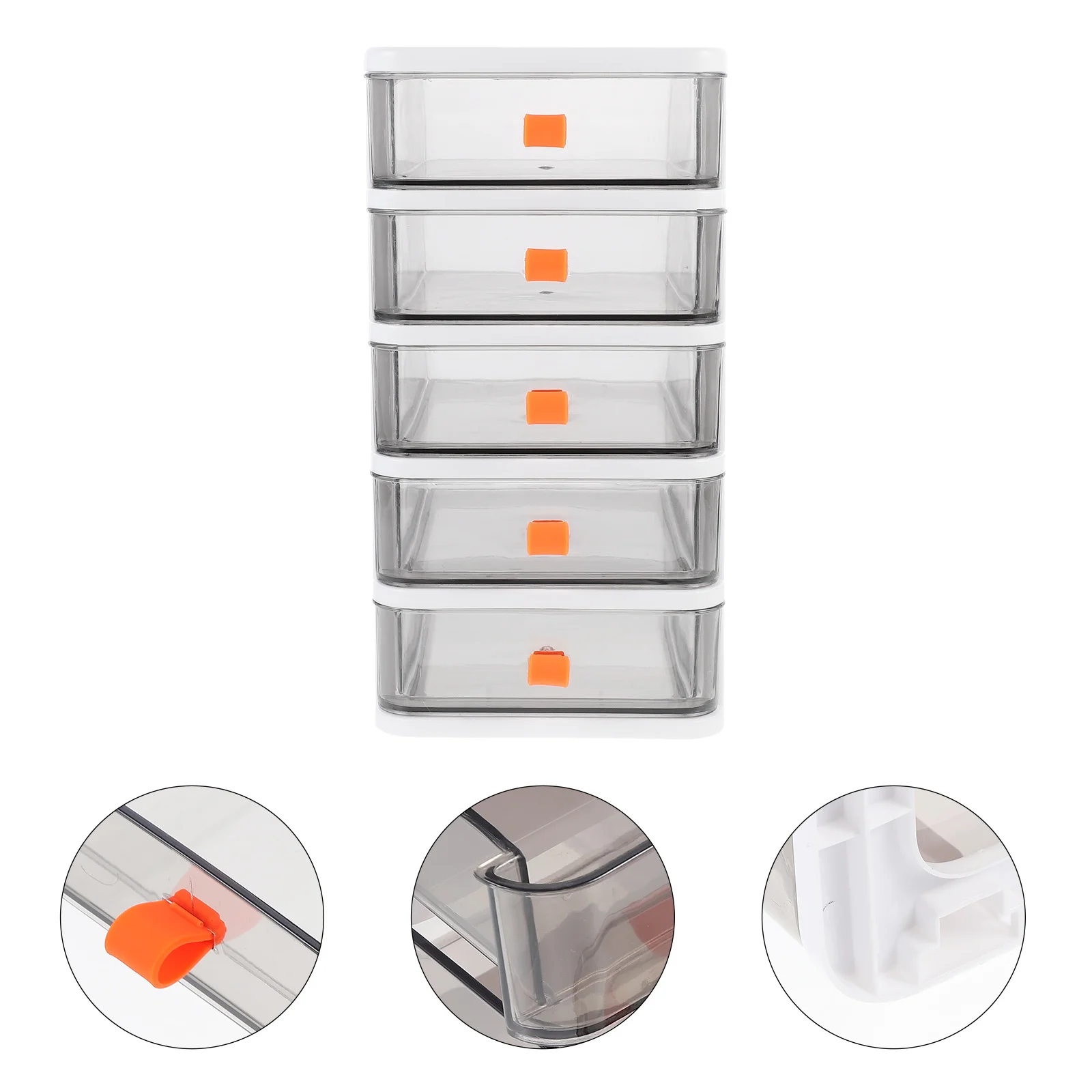 

Mini Storage Box Desk Organizer Bathroom Unit Drawers Outdoor Bin Pp Tpe Desktop Cabinet Stationary Holder with