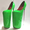 Pole Dance High Heels 19/22/30cm Extreme Platform Women Pumps Metal Heel Ankle Buckle Size 50 Pink Green Woman Wan Leisure Heels 3