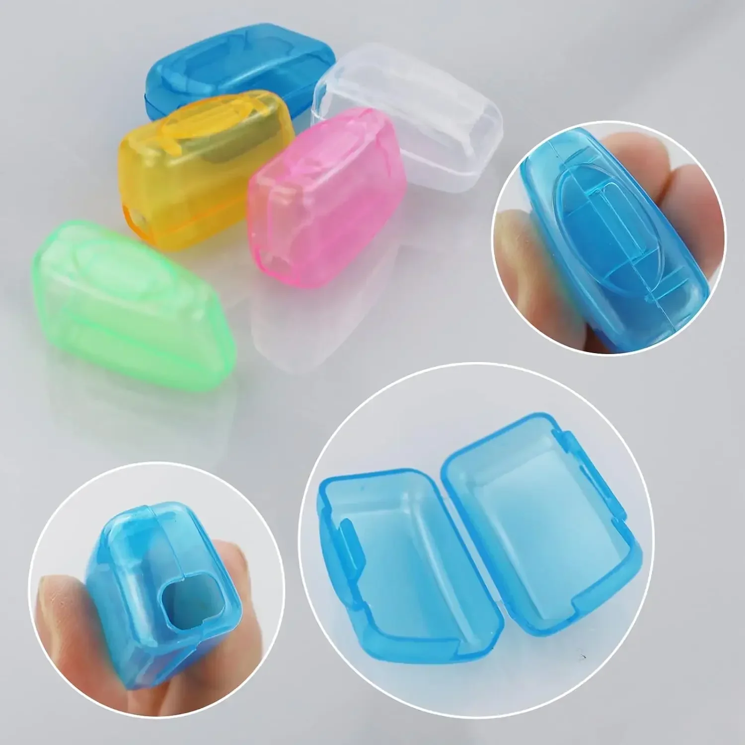 Toothbrush Holder Portable Toothbrush Head Cover Holder Health Germproof Toothbrushes Hair Protector Travel Camping Tooth Brush Dustproof Cap Case