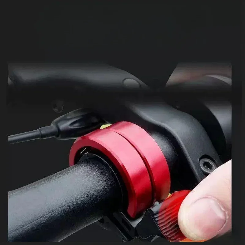 Super Loud Bicycle Bell Adults Invisible Horn Design Universal Cycling Safety Accessory Riding Equipment