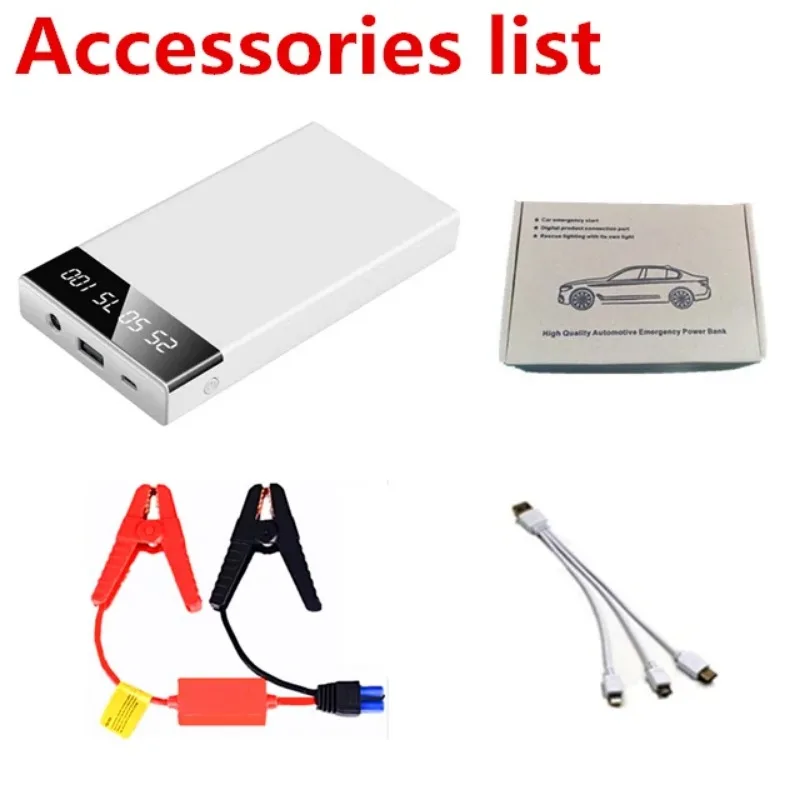 12v Charger Jump Starter Auto 10000mAh 400A Multi-function Power Supply And Mini Car Jump Starter