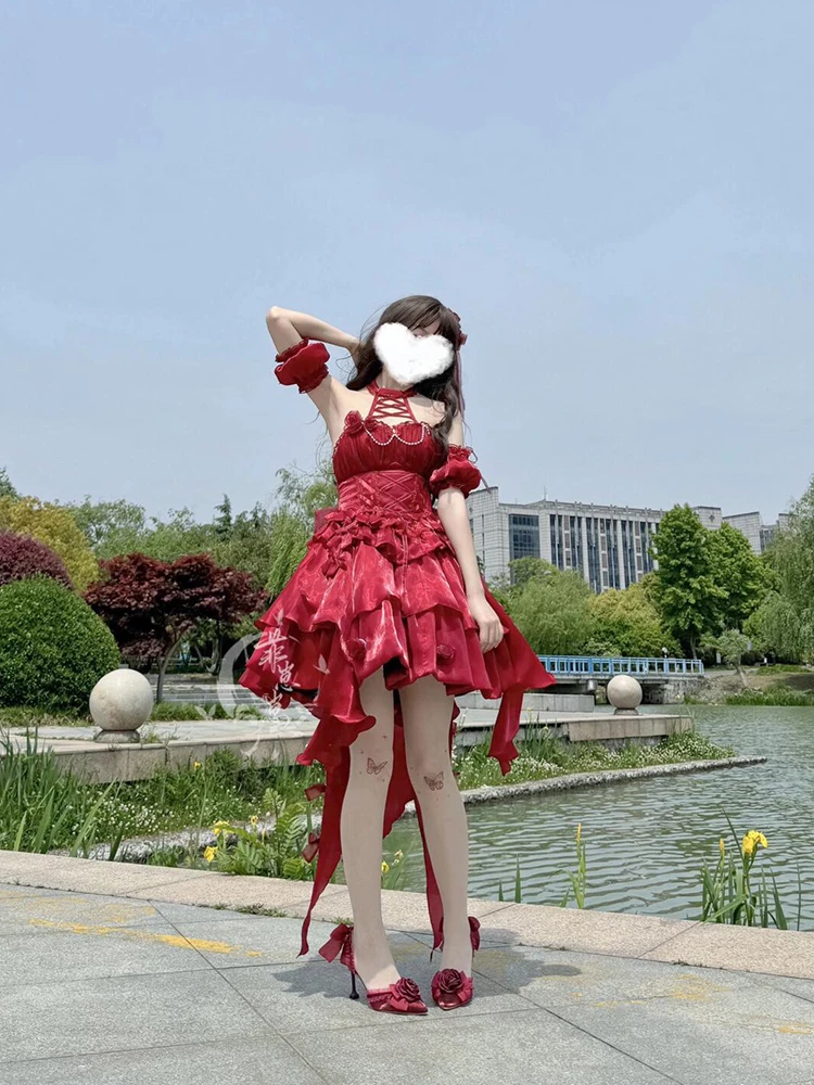 【km】ロリータドレス Spectral Orchid シリーズ【魔女販售】 ゴースト少女たちの