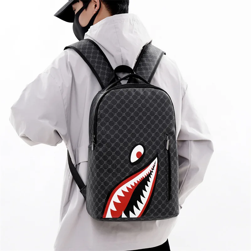 School Backpack College Laptop Rucksack Men's 15-inch Backpack
