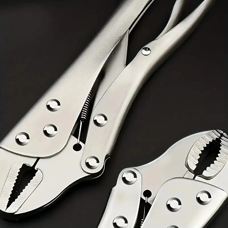 Universal Pliers 5/7/10 Inch Multi-Function Adjustable Locking Pliers Water Pipe Labor-Saving Gripping Pliers for Woodworking And Welding Repairs