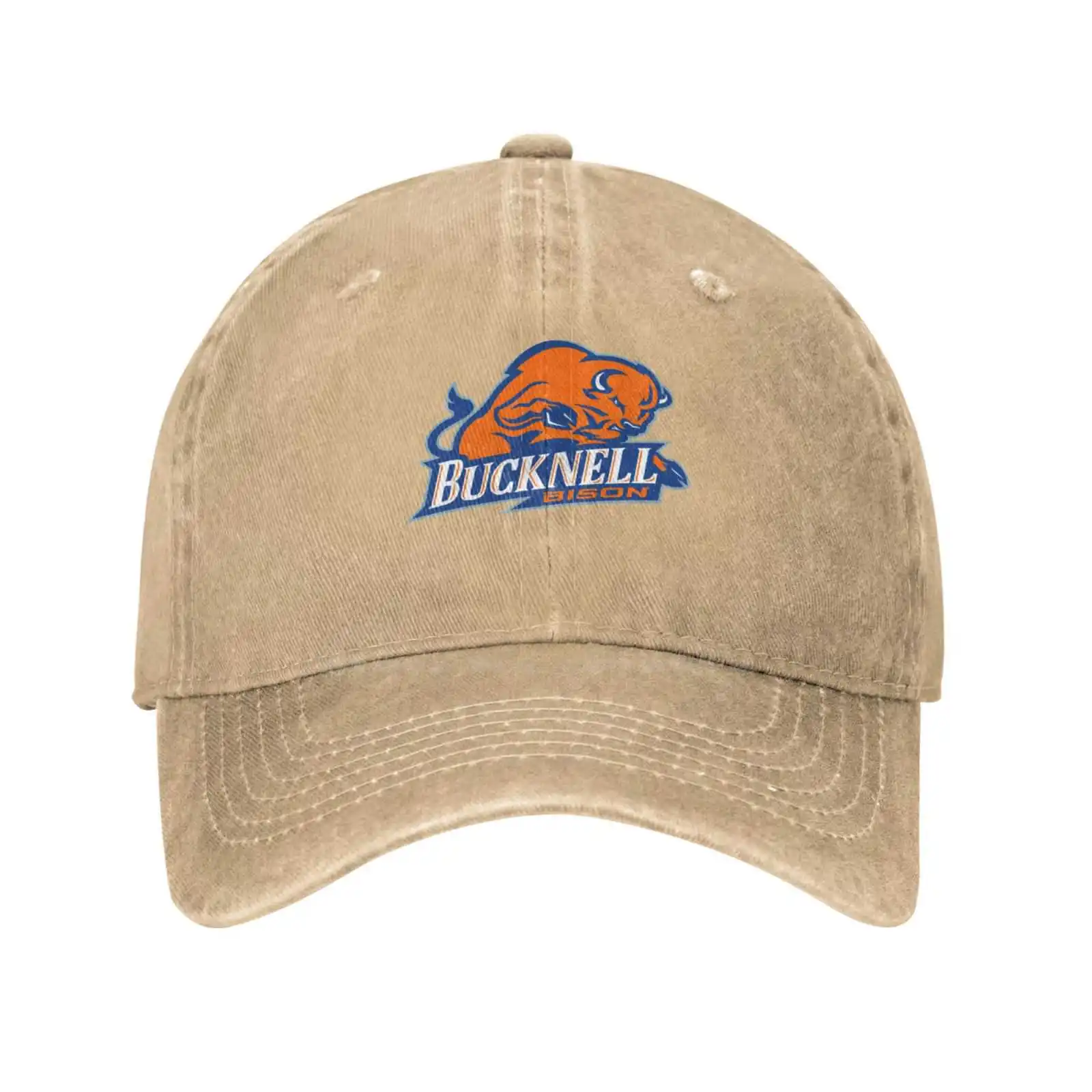 

Bucknell Bison Logo Fashion quality Denim cap Knitted hat Baseball cap