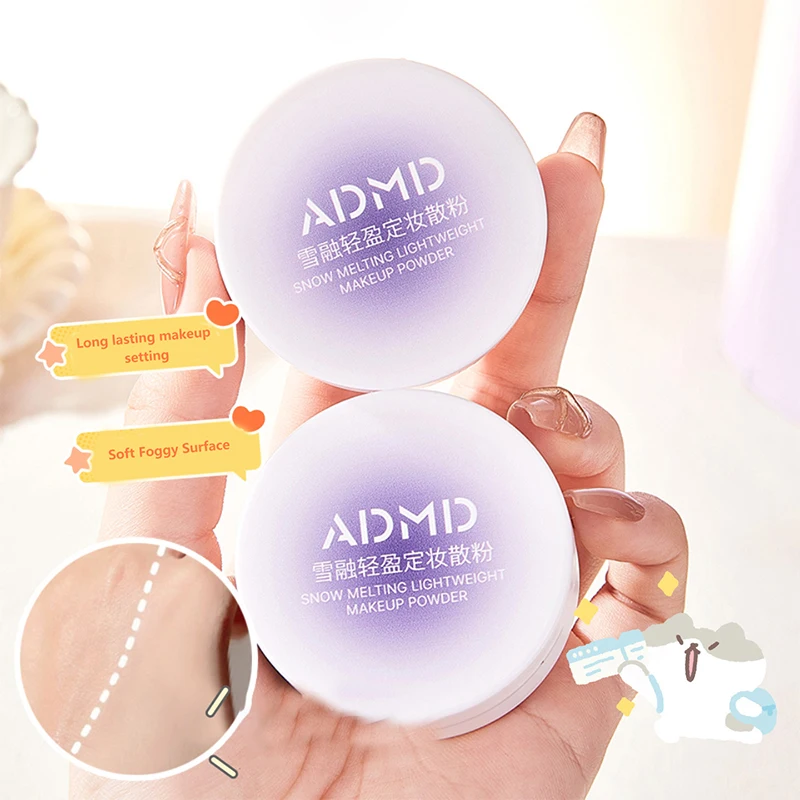 Makeup Finish Loose Setting Powder Translucent Natural Soft Face Powder Oil Control