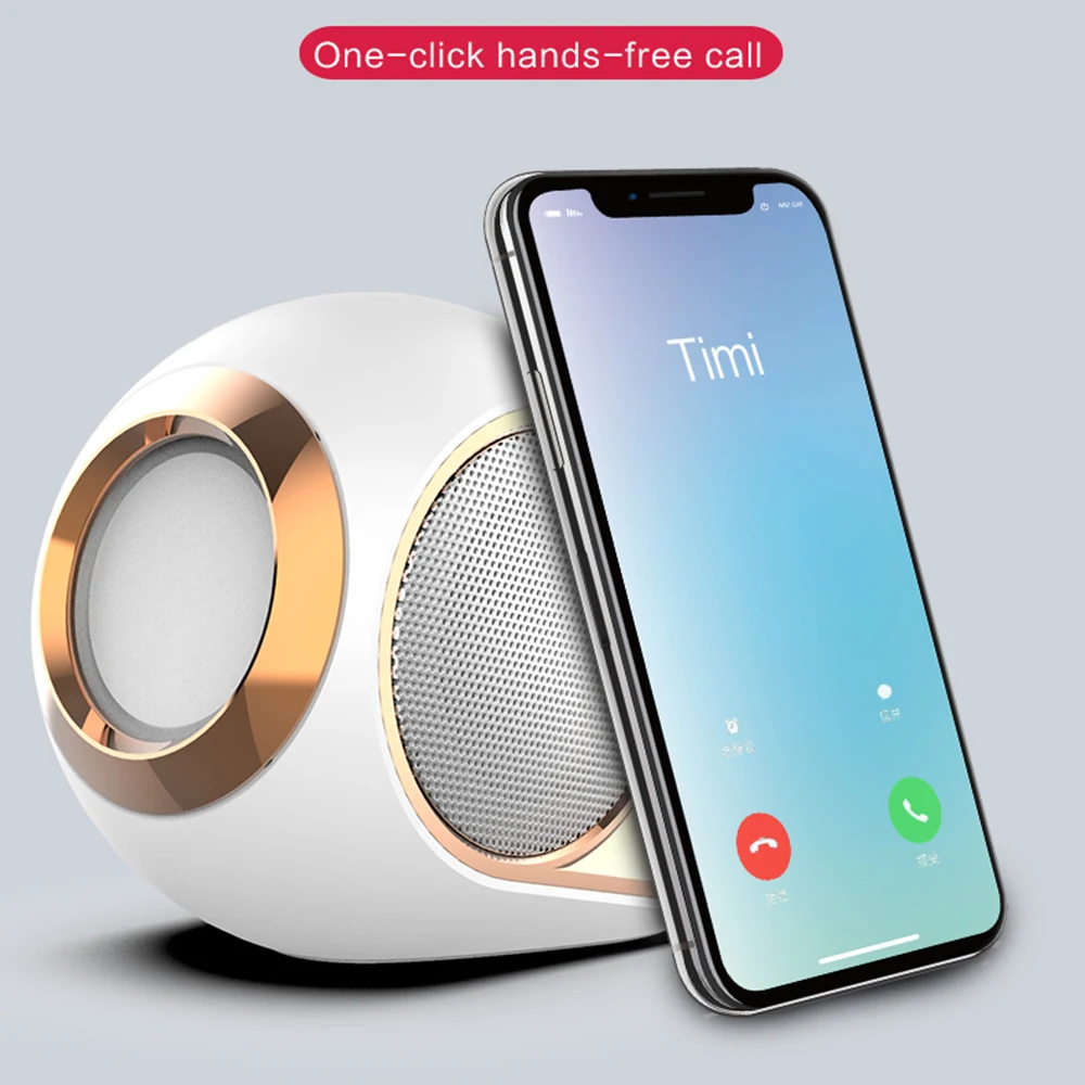 X6 Bluetooth 5.0 Speaker Tws Portable Wireless Loudspeakers For Phone