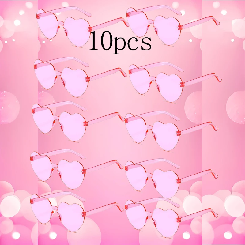 Heart Sunglasses 10PC