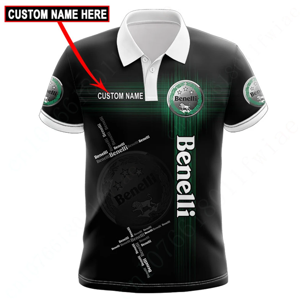 Benelli Abbigliamento Maglietta Unisex Per Uomo Harajuku Top Manica Corta Ad Asciugatura Rapida Polo Anime E Camicette Abbigliamento Casual Da Golf