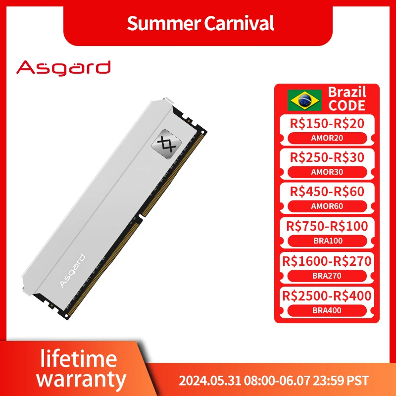 Asgard ddr4 ram memory ddr4 8GB16GB 32GB 3200MHz  3600MHZram ddr4  T3 Series  for PC desktop
