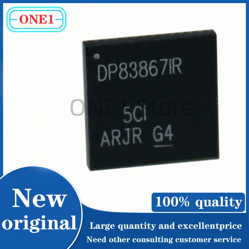 

1PCS/lot New original DP83867IRRGZR DP83867IR DP83867 serial VQFN-48-EP(7x7) Ethernet ICs ROHS