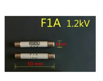 

1 шт страховочная трубка 7003409 предохранитель F1A 1.2KV 8*50 мм