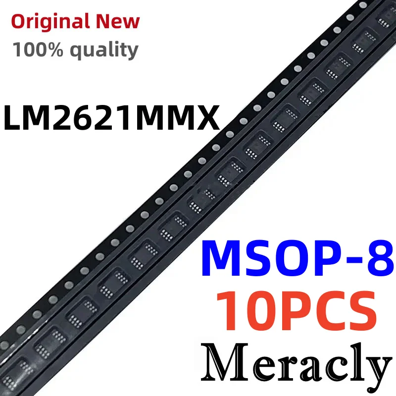 

MERACLY (10piece)100% New LM2621 LM2621MMX Msop-8 Chipset SMD IC chip