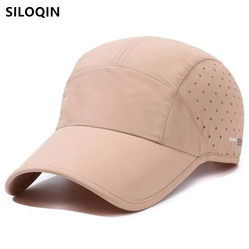 

Snapback Cap New Summer Breathable Mesh Cap Baseball Caps For Men And Women Fashion Versatile Sunscreen Beach Hats Free Shipping