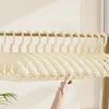 5/10pcs Adult Wide Shoulder Thickened Non-slip Clothes Hanger Household Clothes Rack Clothes Drying Rack Plastic Clothes Hanger 5