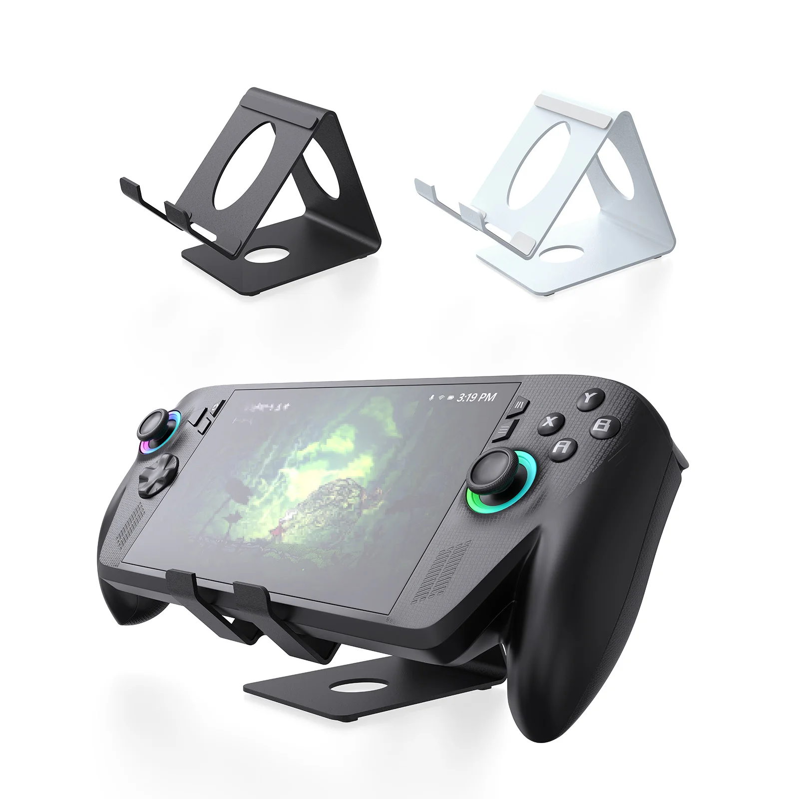 Universal Gaming Stand - Switch 2 in Tabletop Mode with Charging Cable