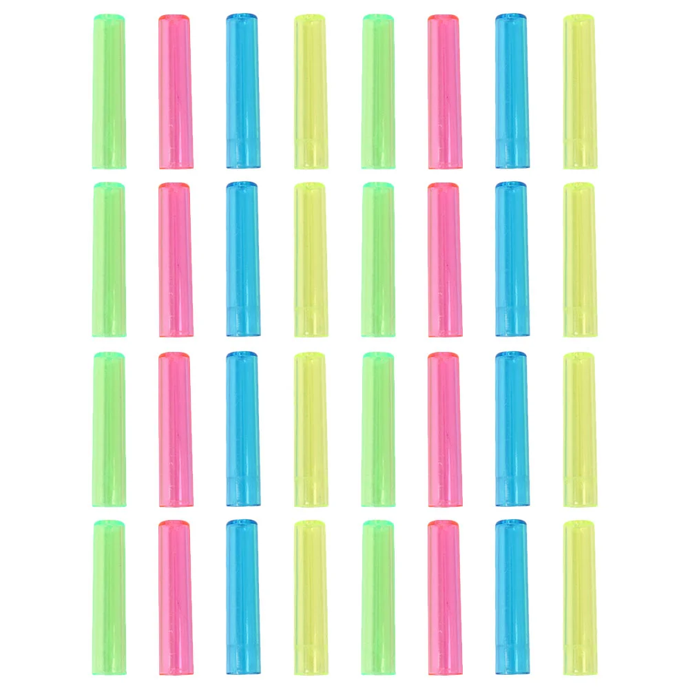 

Transparent Pencil Caps Plastic Pencil Protective Lids Pencil Students Stationery