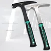 Mud hammer, geological hammer, professional exploration hammer, pointed flat head, professional geological and mining tools 1
