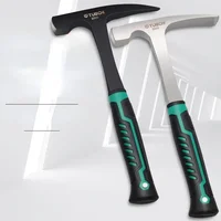 Mud hammer, geological hammer, professional exploration hammer, pointed flat head, professional geological and mining tools 1