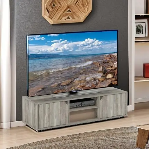 Classic Stand for TV up to 55 Inch, French Oak