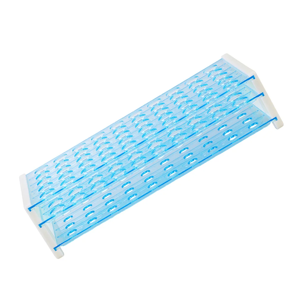 

Test Tubes Holder Sampling Tube Rack Reusable Testing Tube Organizer for Laboratory(50 Holes)