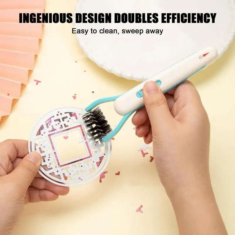Die Cut Brush Multi-purpose Die Cleaning Tool Reusable Portable Craft Tool Craft Accessories for Card Making Invitations