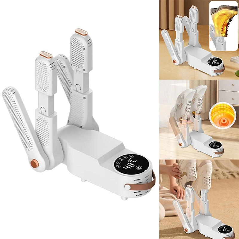 Shoe Dryer Boot Dryer Portable Electric Shoe Foldable Design Glove For Ski Boots, Work Boots EU Plug