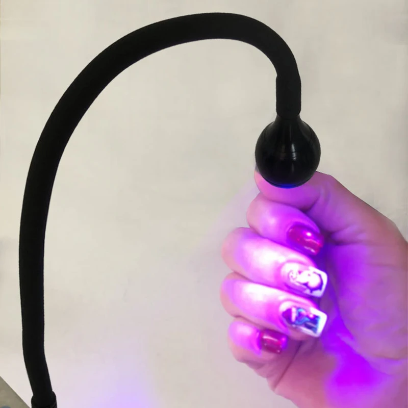 UV Lamp Nail Lights Dryer Led Ultraviolet USB Flexible Mini Gel Curing Lampe Manicure Pedicure Tools, uv curing lamp, uv nail lamp