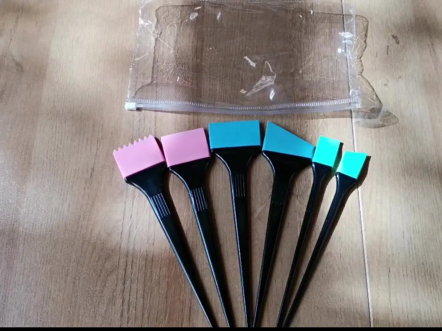 6-teiliges Haarfärbepinsel-Set Aus Silikon – Mit Schüsseln, Für Home & Salon