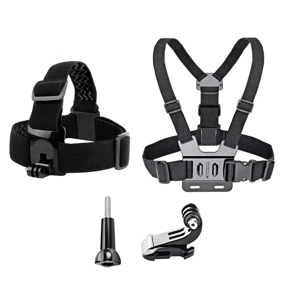 Chest Strap Mount Xiaomi Yi Yi 4k Action Camera Chest Mount Chest Strap Head Belt Aliexpress