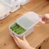 700/900/1000/1400ml Plastic Lunch Box Microwave Oven Safe Bento Food Container Stackable Picnic Fruit Food Storage Kitchen Tools 3