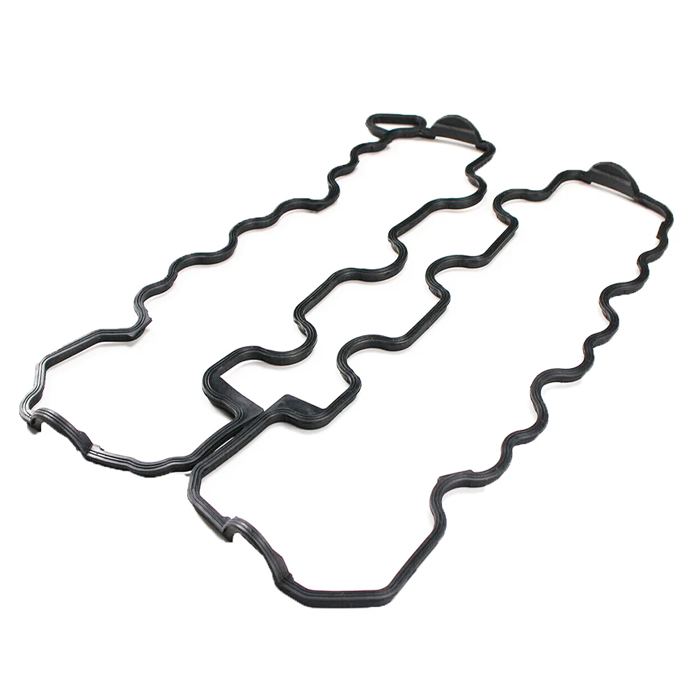 Valve Cover Gasket Left & Right for Mercedes-Benz W202 W203 CL203 S203 C208 C209 A209 M112 Engine 110221,110321 rubber gasket aluminum gasket kits solenoid valve filter gasket rocker cover membrane kit