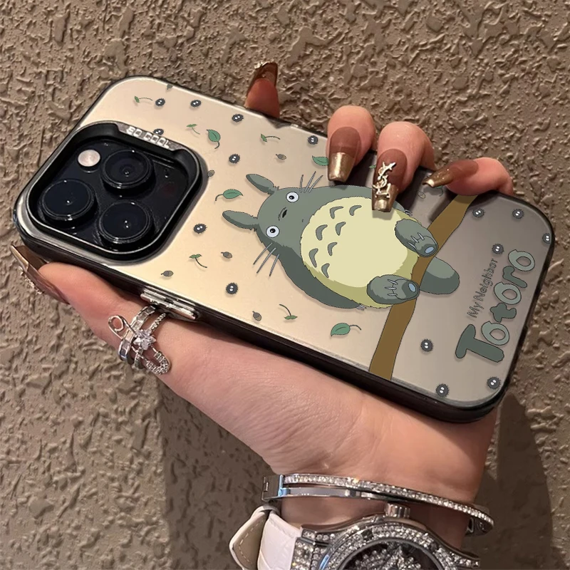 Charming Anime Totoro Matte Hard Phone Case