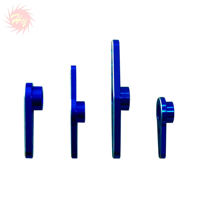 MECCANIXITY Blue Aluminum Servo Arm Horn & Pull Rod For RC Car Upgrades