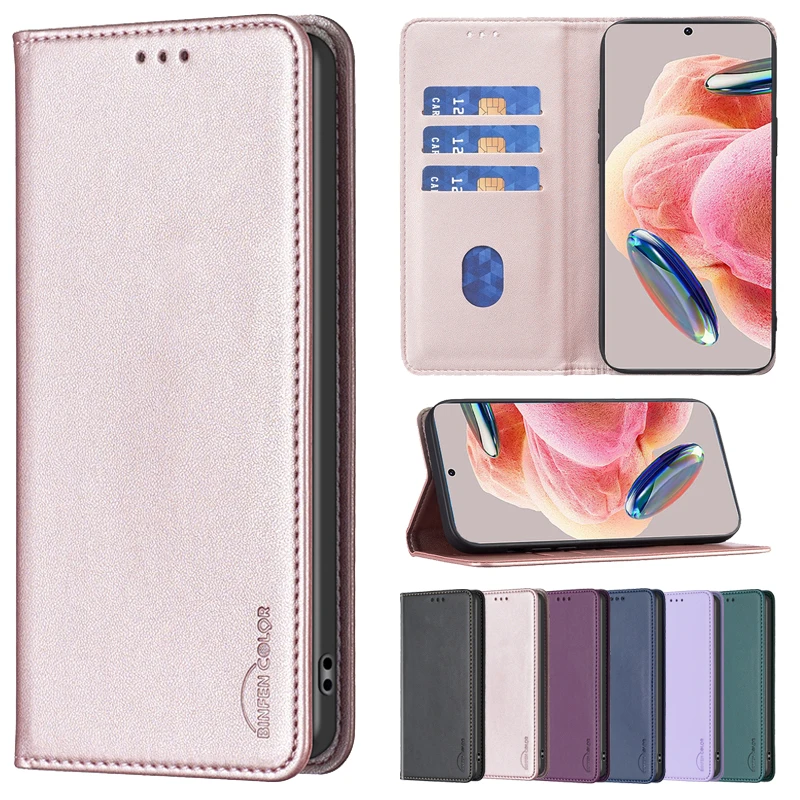 

For Xiaomi Redmi Note 12S 12 Pro 11 11S 10 10 Pro 12C 10A 10C 9A 9C Xiaomi 11T Pro 12T Wallet Cover Magnetic Flip Leather Case