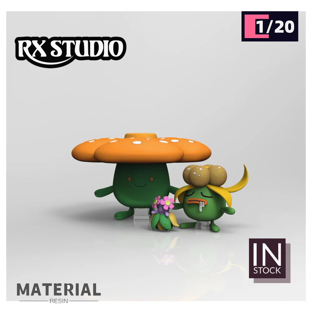 Фото [В наличии] масштаб 1/20, фигурка мира [RX Studio] - Gloom & vilefeather & Bellossom, Коллекционные Подарочные игрушки №3