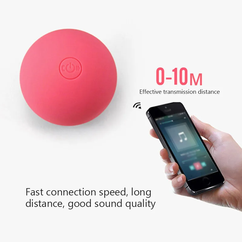 High Quality Wireless Bluetooth Speaker 30ft Wireless Range Subwoofer With Suction CupSuitable for Cycling Picnic Outdoor