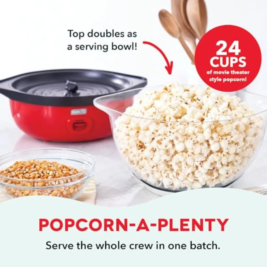 Deluxe Electric Popcorn Make 2