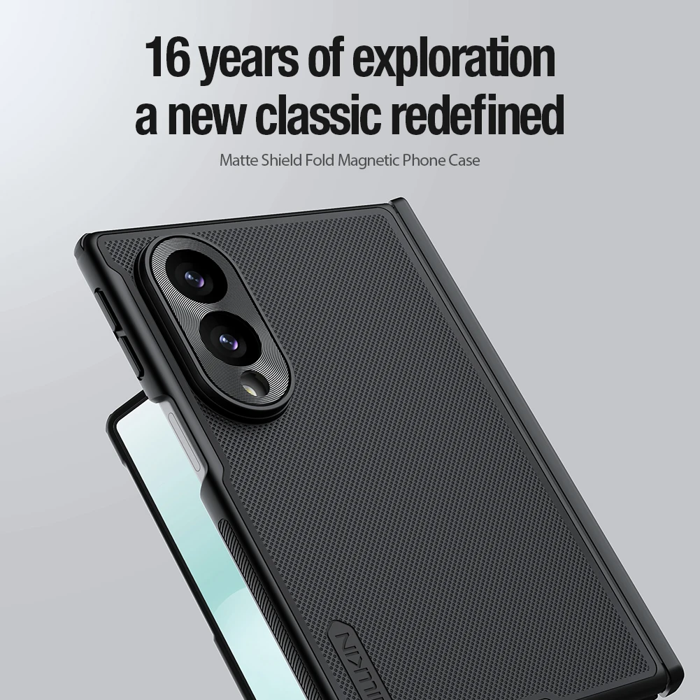 Wide Nillkin Super Frosted Shield Magnetic Case - Hinge Protective Cover
