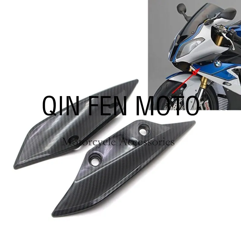 

Motorcycle Fairing Front Fender Spoiler Winglets Fit For BMW S1000RR HP4 2012 -2014 Carbon Fiber Paint