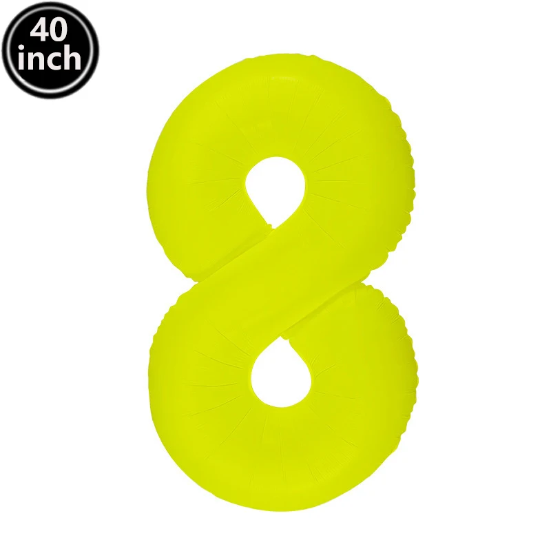Vibrant Neon Luminous Balloon Set