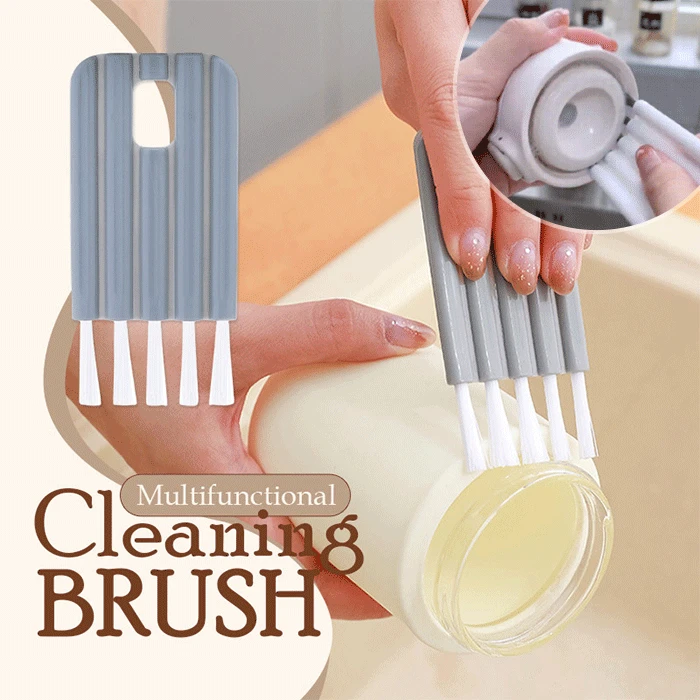 Multifunctional Flexible Gap Brush Cup Cover Groove Gap Brush Household Soft Bristles Earphone Cleaning Brush Decontamination