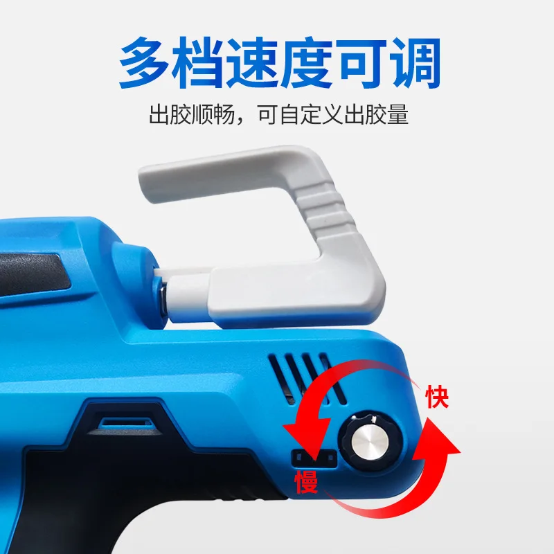 NEW Portable Electric Glue Gun Rechargeable Lithium Battery Dual-use Glue  Gun Soft \ Hard Glass Glue Tool - AliExpress