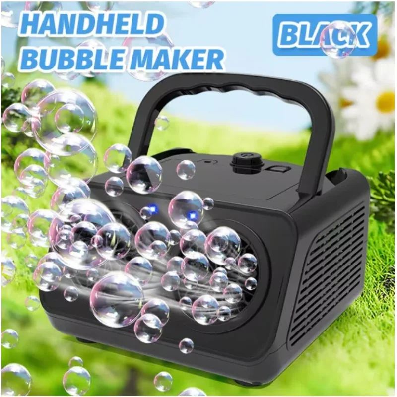 Automatic Bubble Machine Upgrade Bubble Blower with 2 Fans 20000+ Bubbles Per Minute Bubbles for Kids Portable Bubble Maker Ope Automatic Bubble Machine Upgrade Bubble Blower with 2 Fans 20000+ Bubbles Per Minute Bubbles for Kids Portable Bubble Maker Ope