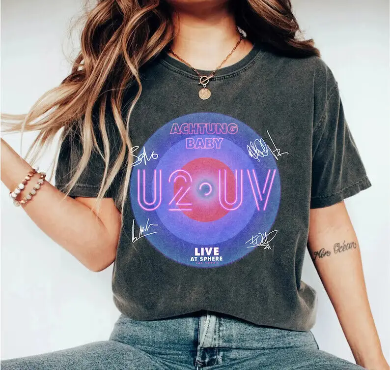 U2 Ultraviolet Sphere 2023, Band Concert, U2 Live At Sphere Shirt An27934