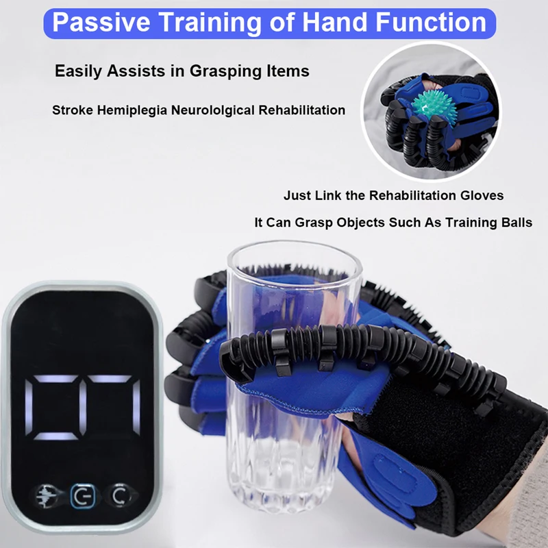 Rehabilitation Robot Gloves Stroke Hemiplegia Intelligent Massage Hand Function Robot Gloves Rehabilitation Training Glove 3