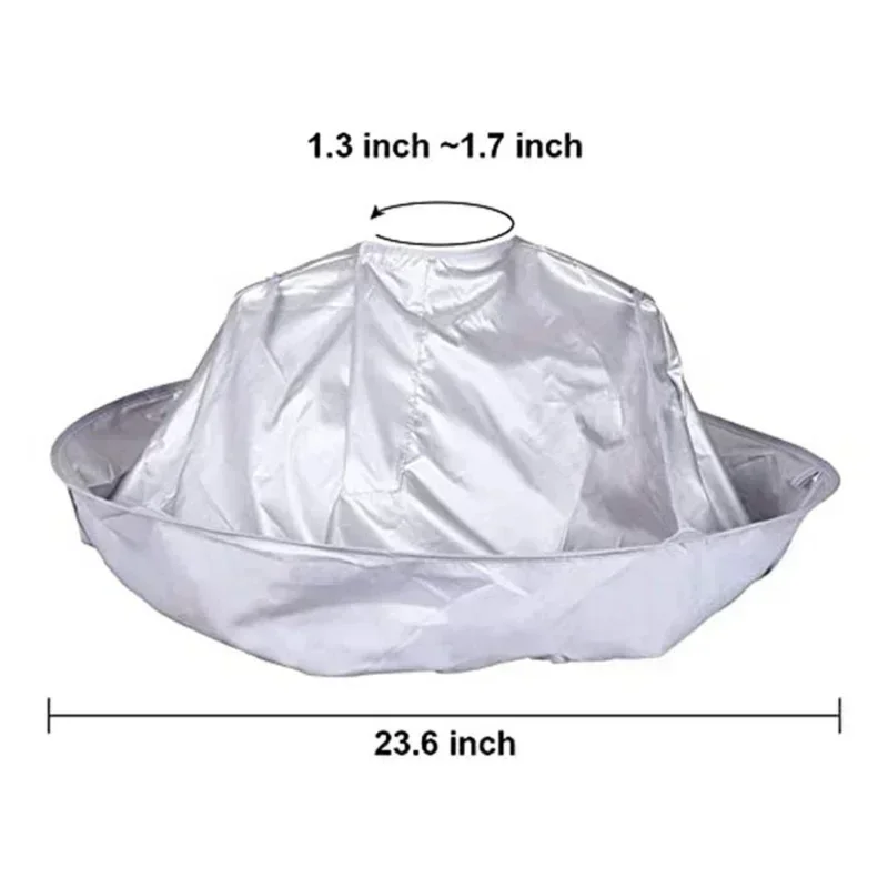 Creative DIY Apron Hair Cutting Cloak Coat Salon Barber Stylist Cape Umbrella Haircut Cloak Hairdressing Home Cleaning Protector 5